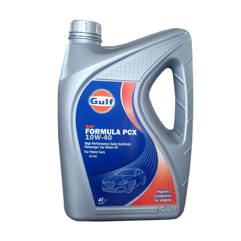 روغن موتور گالف مدل  (formula pcx) 10w40 sm حجم4لیتر